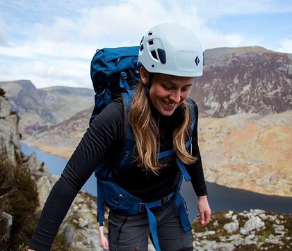 Girl on a hike