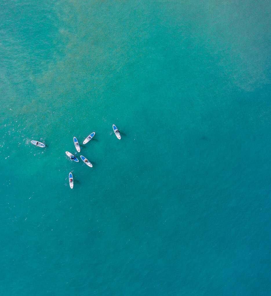 Thursday Ladies Night Paddle Boarding at Sandbanks | Land & Wave