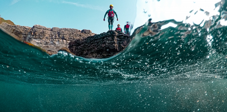 Coasteering Dorset Jump