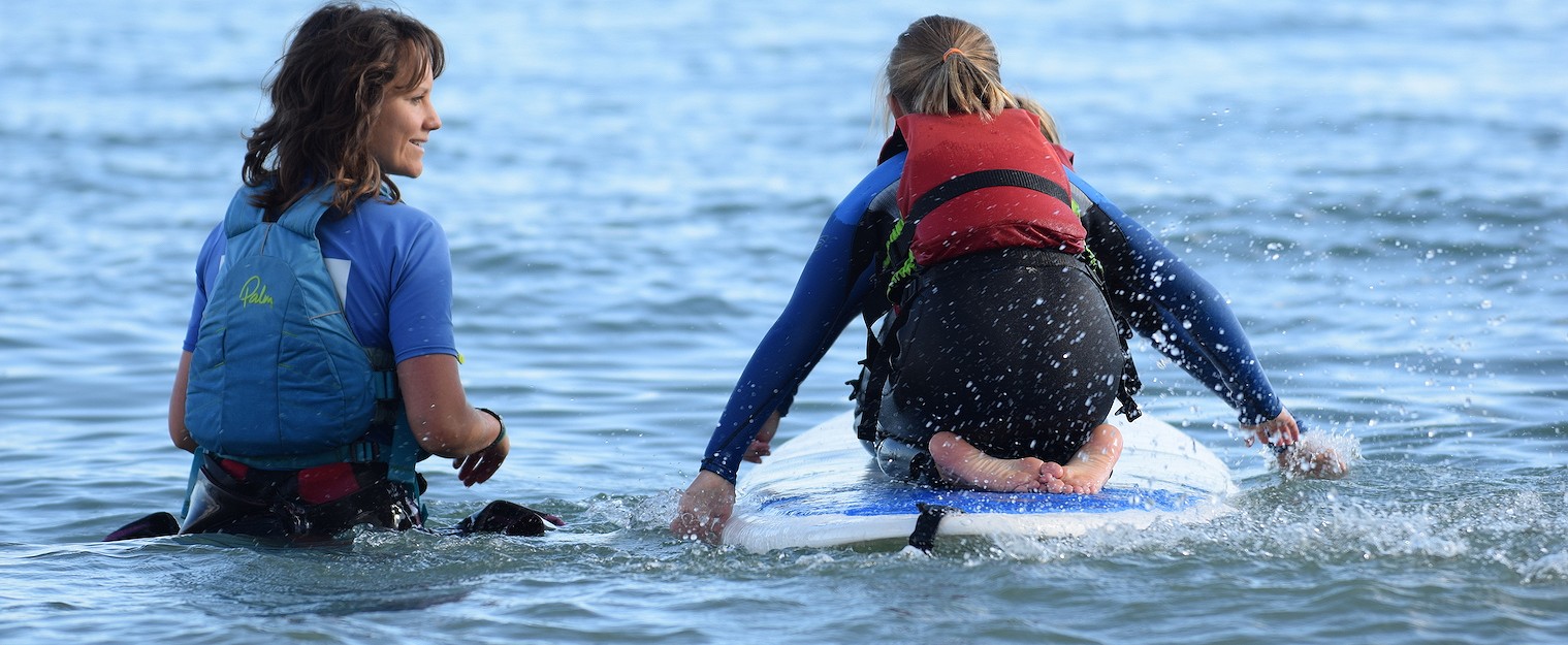 Teaching Paddlebaording