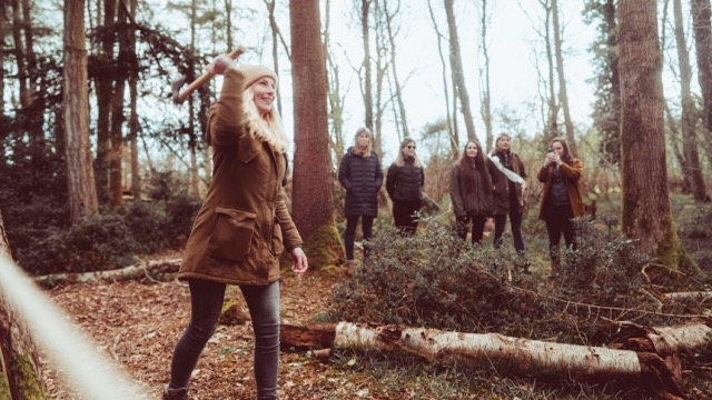 Hen do in the woods