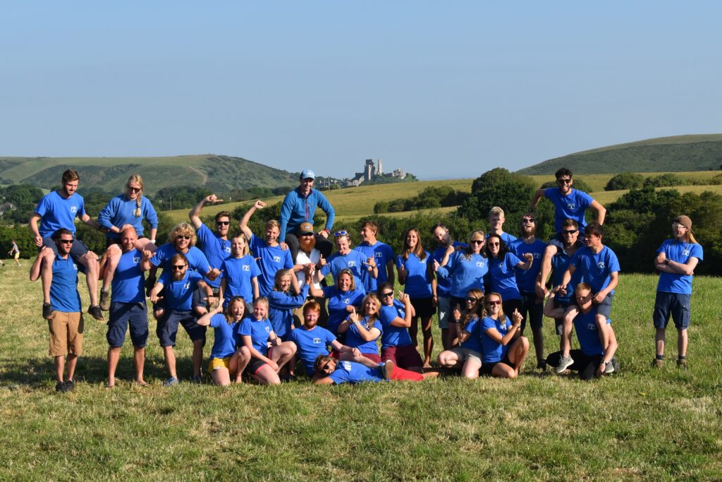 Instructors group photo in the great outdoors 